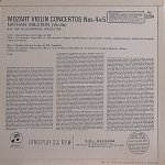 画像2: ナタン・ミルシテイン(Vn）/モーツァルト：ヴァイオリン協奏曲第4番、第5番 (2)