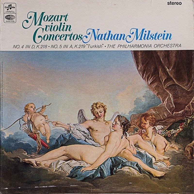 画像1: ナタン・ミルシテイン(Vn）/モーツァルト：ヴァイオリン協奏曲第4番、第5番 (1)