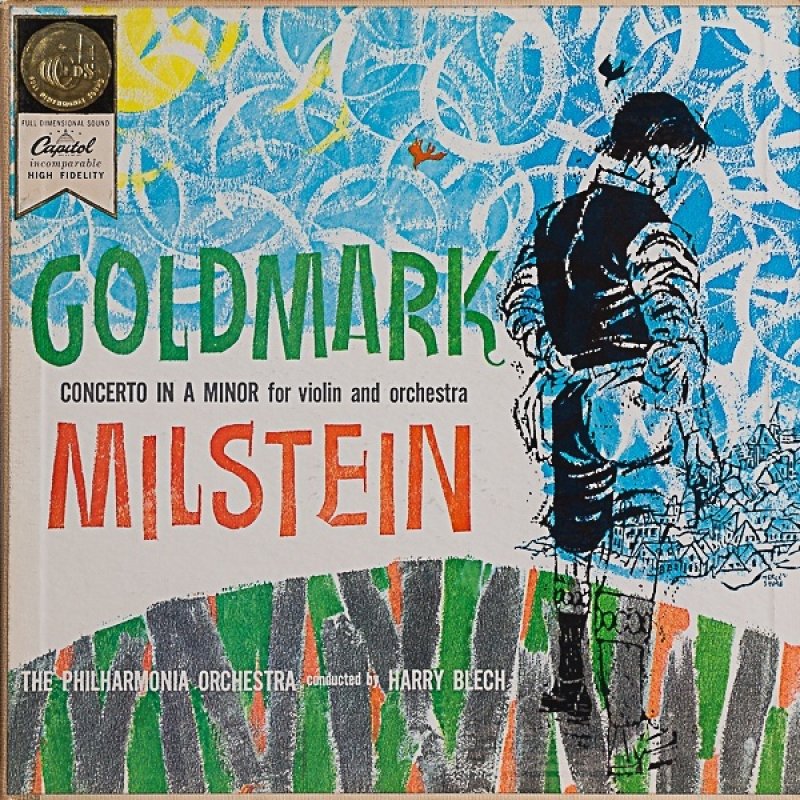 画像1: ナタン・ミルシテイン(Vn）/ゴールドマーク：ヴァイオリン協奏曲イ短調作品28 (1)