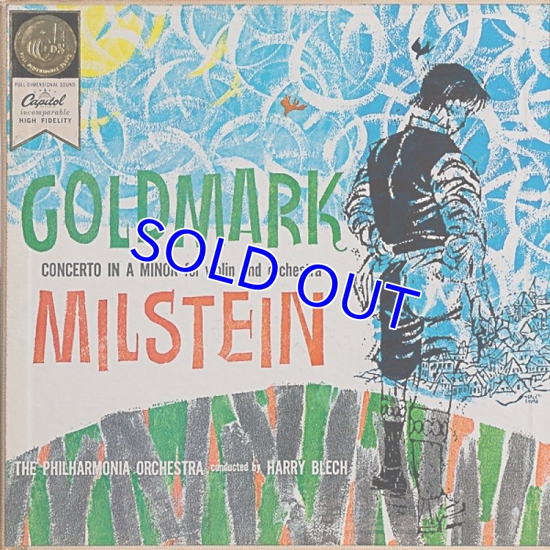 画像1: ナタン・ミルシテイン(Vn）/ゴールドマーク：ヴァイオリン協奏曲イ短調作品28 (1)