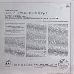 画像2: ナタン・ミルシテイン(Vn）/ベートーヴェン：ヴァイオリン協奏曲ニ長調作品61 (2)