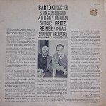 画像2: フリッツ・ライナー指揮/バルトーク：弦楽器と打楽器とチェレスタのための音楽 (2)