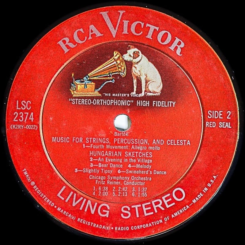 画像4: フリッツ・ライナー指揮/バルトーク：弦楽器と打楽器とチェレスタのための音楽 (4)