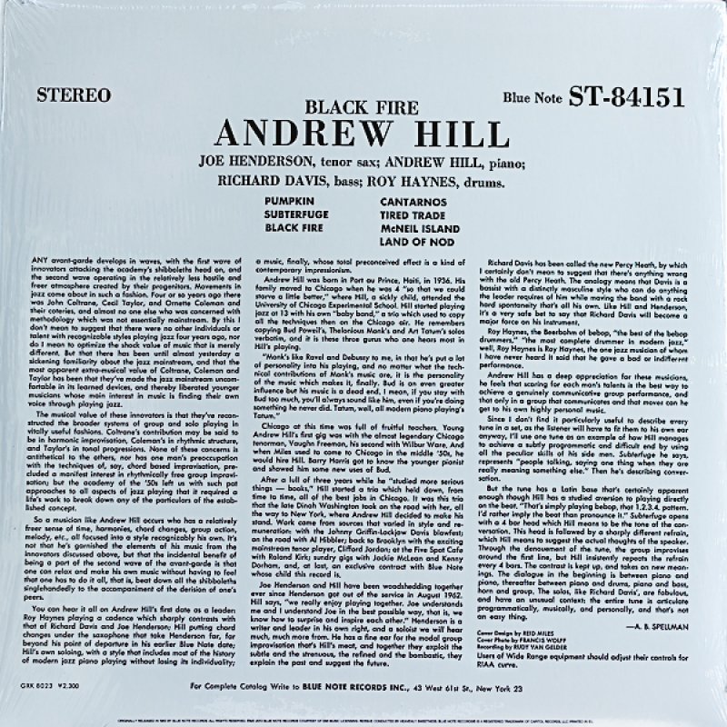 画像2: アンドリュー・ヒル（vp）/BLACK FIRE (2)