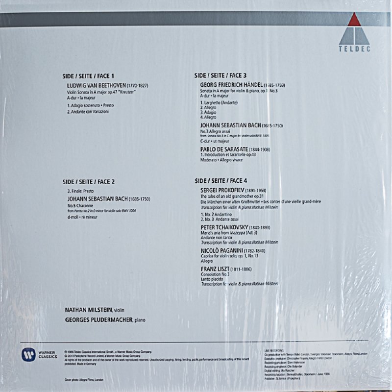 画像3: ナタン・ミルシテイン（Vn）/THE LAST RECITAL (3)