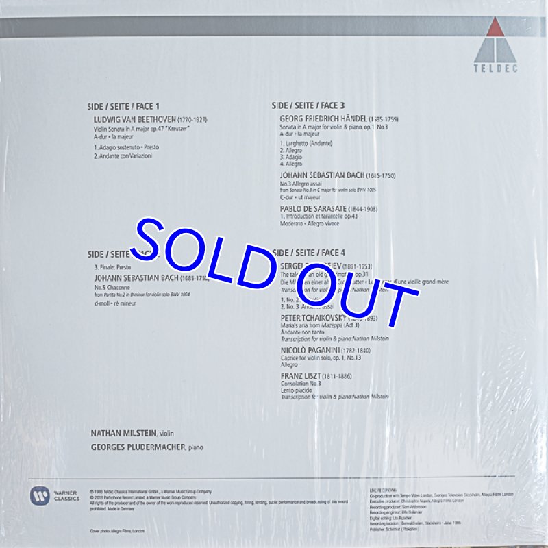 画像3: ナタン・ミルシテイン（Vn）/THE LAST RECITAL (3)