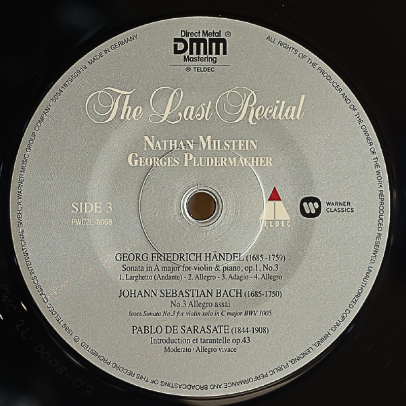 画像5: ナタン・ミルシテイン（Vn）/THE LAST RECITAL (5)