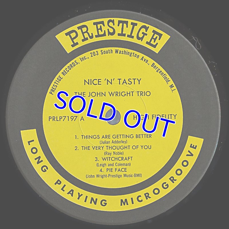 画像3: ザ・ジョン・ライト・トリオ/THE JOHN WRIGHT TRIO (3)