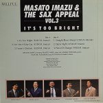 画像2: 今津雅仁＆ザ・サックス・アピール/イッツ・トゥ・ブライト (2)