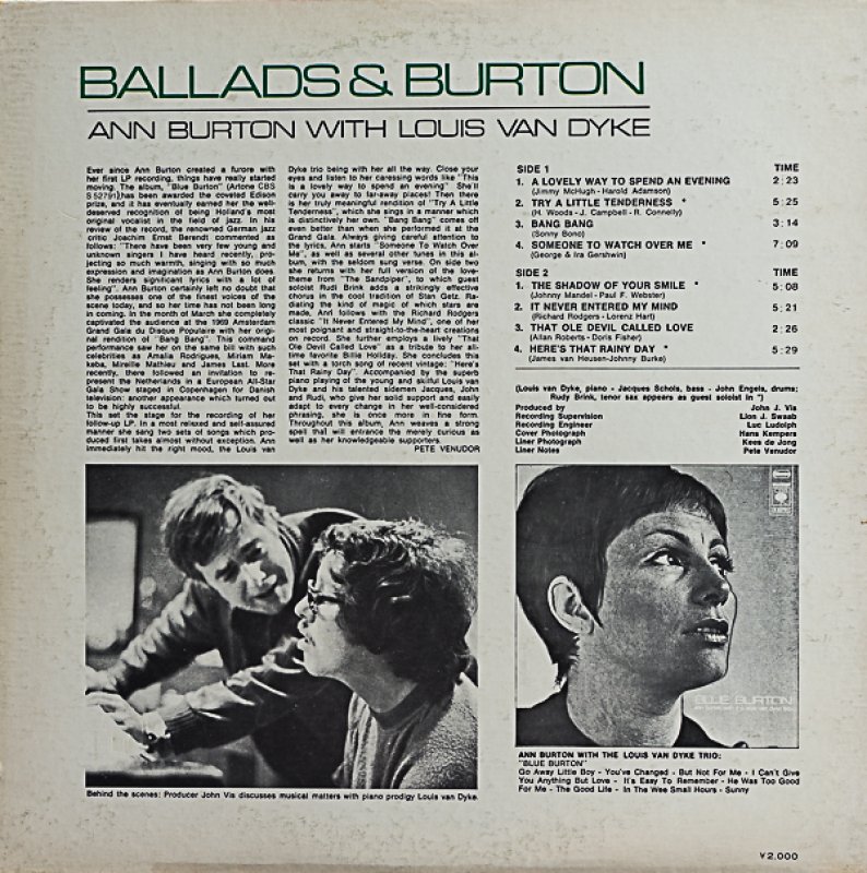 画像2: アン・バートン/バラッズ＆バートン (2)