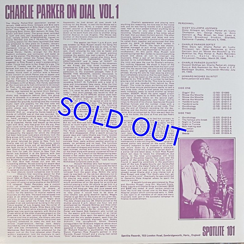 画像3: チャーリー・パーカー（as）/CHARLE PARKER DIAL MASTERS　(6LP） (3)
