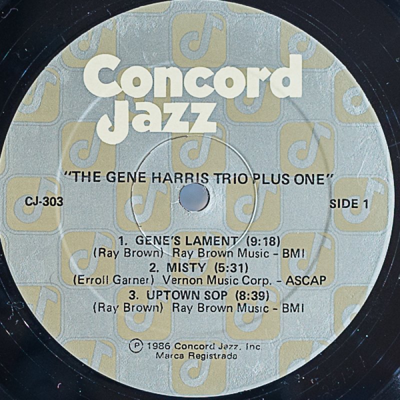 画像3: ジーン・ハリス（p）/THE GENE HARRIS TRIO PLUS ONE (3)