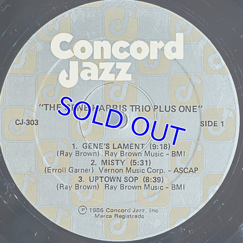 画像3: ジーン・ハリス（p）/THE GENE HARRIS TRIO PLUS ONE (3)