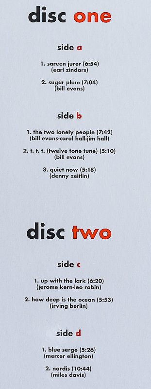 画像3: ビル・エヴァンス・トリオ/ON A FRIDAY EVENING(新品未開封） (3)