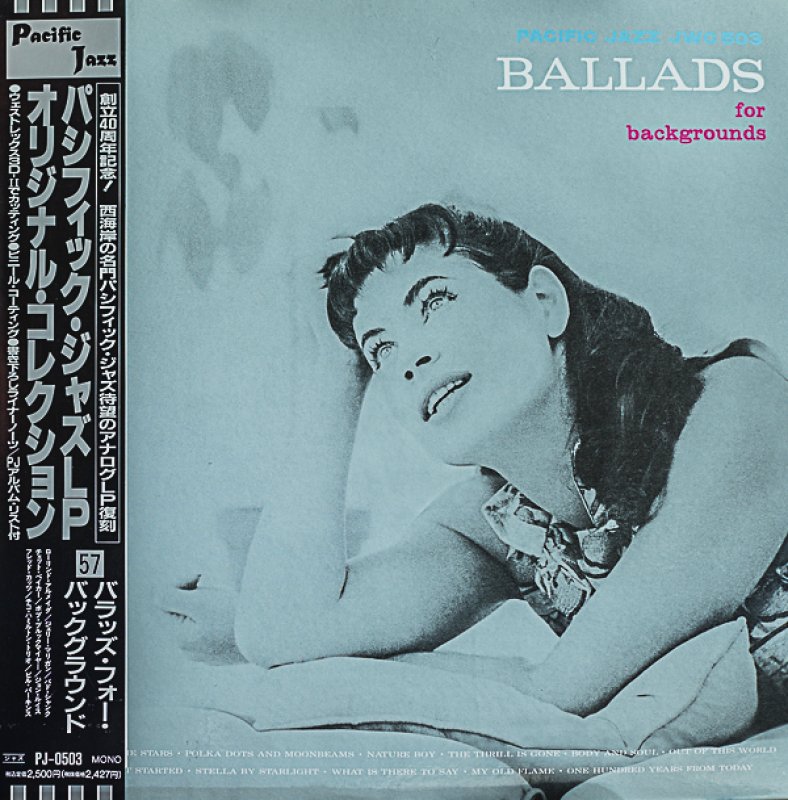 画像1: バド・シャンク他/バラッズ・フォー・バックグラウンド (1)