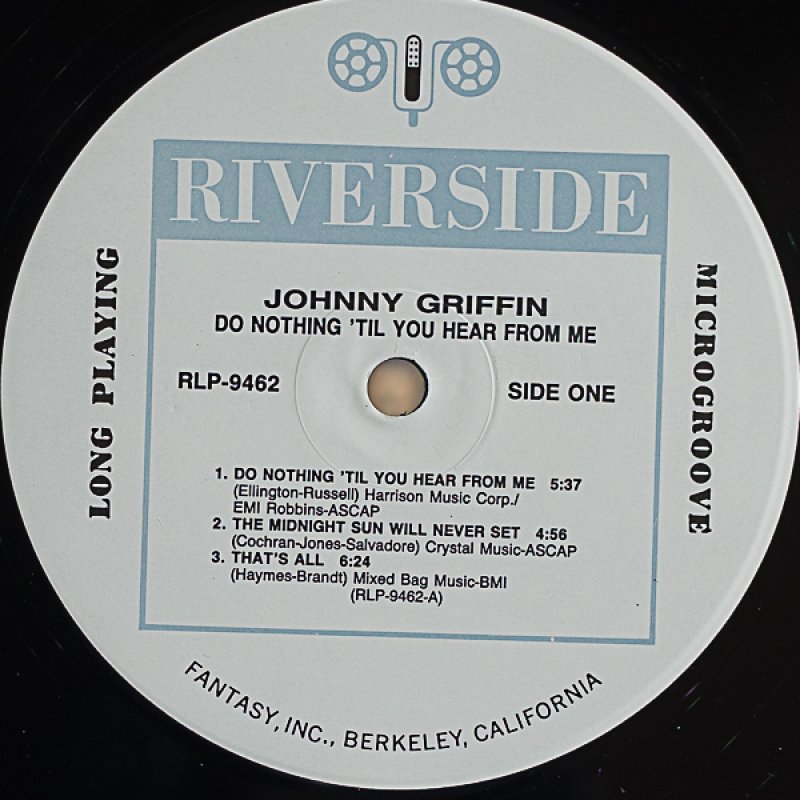 画像3: ジョニー・グリフィン（ts）/DO NOTHING TIL YOU HEAR FROM ME (3)
