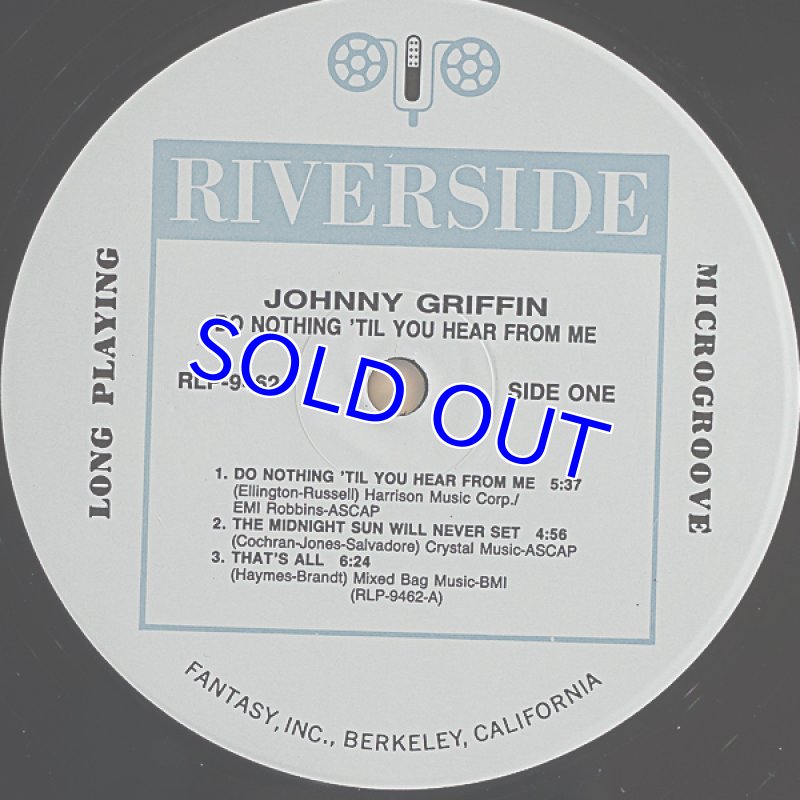 画像3: ジョニー・グリフィン（ts）/DO NOTHING TIL YOU HEAR FROM ME (3)