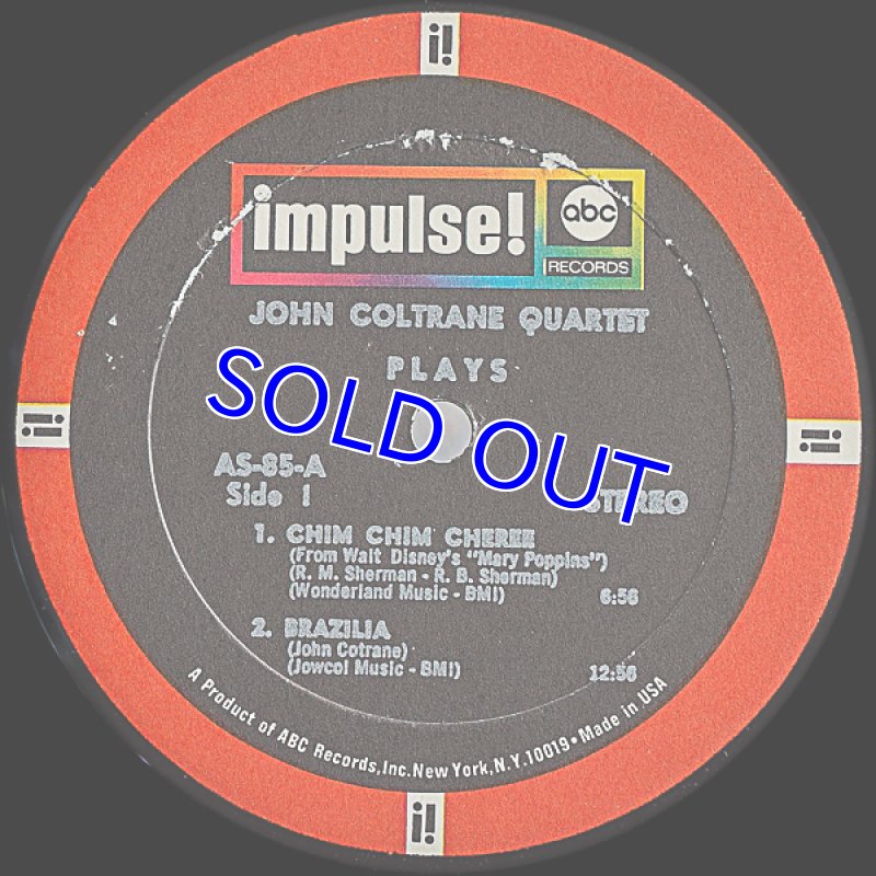 画像3: ジョン・コルトレーン（ts,ss）/PLAYS (3)