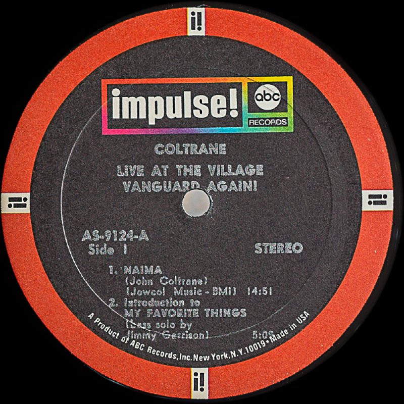 画像3: ジョン・コルトレーン（ts,ss）/LIVE AT THE VILLAGE VANGUARD AGAIN! (3)