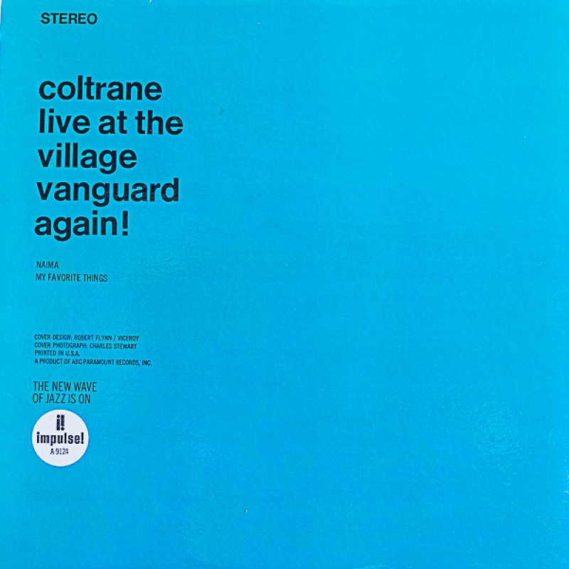 画像2: ジョン・コルトレーン（ts,ss）/LIVE AT THE VILLAGE VANGUARD AGAIN! (2)