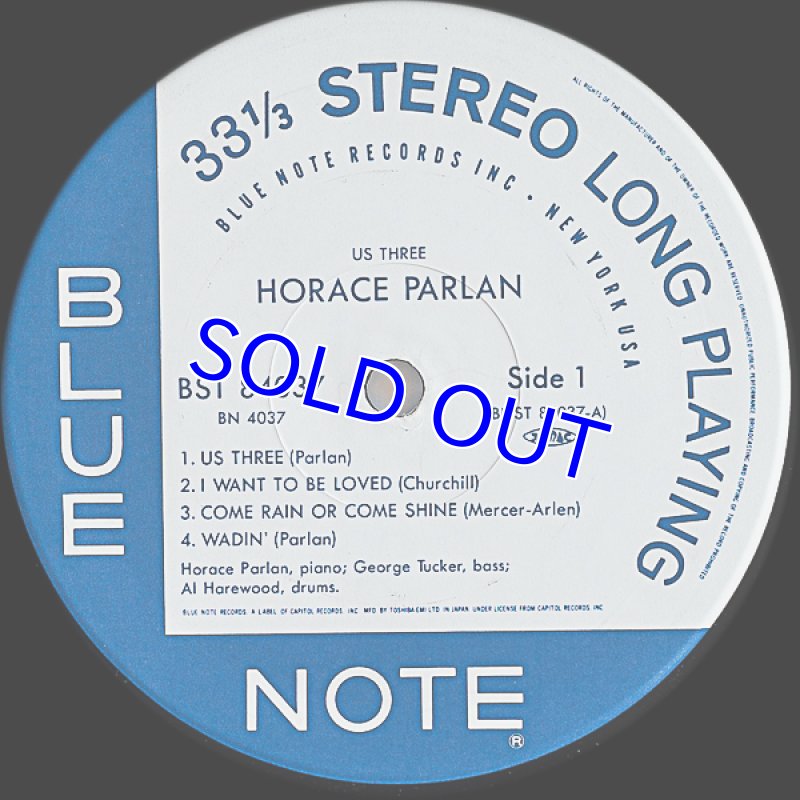 画像3: ホレス・パーラン（p）/アス・スリー (3)