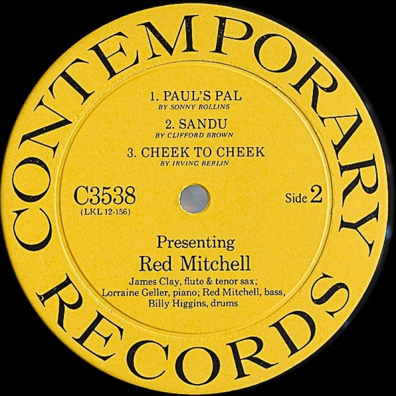 画像4: レッド・ミッチェル（b）/Presenting Red Mitchell (4)