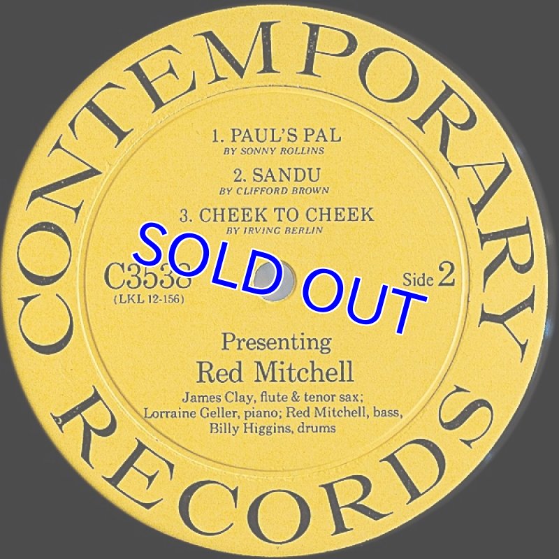 画像4: レッド・ミッチェル（b）/Presenting Red Mitchell (4)