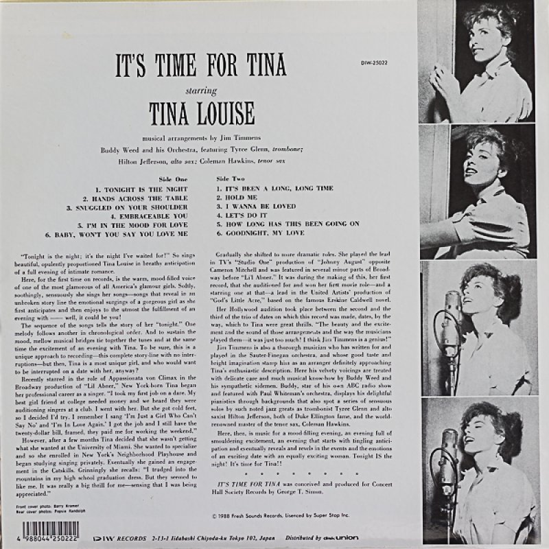 画像2: ティナ・ルイス/イッツ・タイム・フォー・ティナ (2)