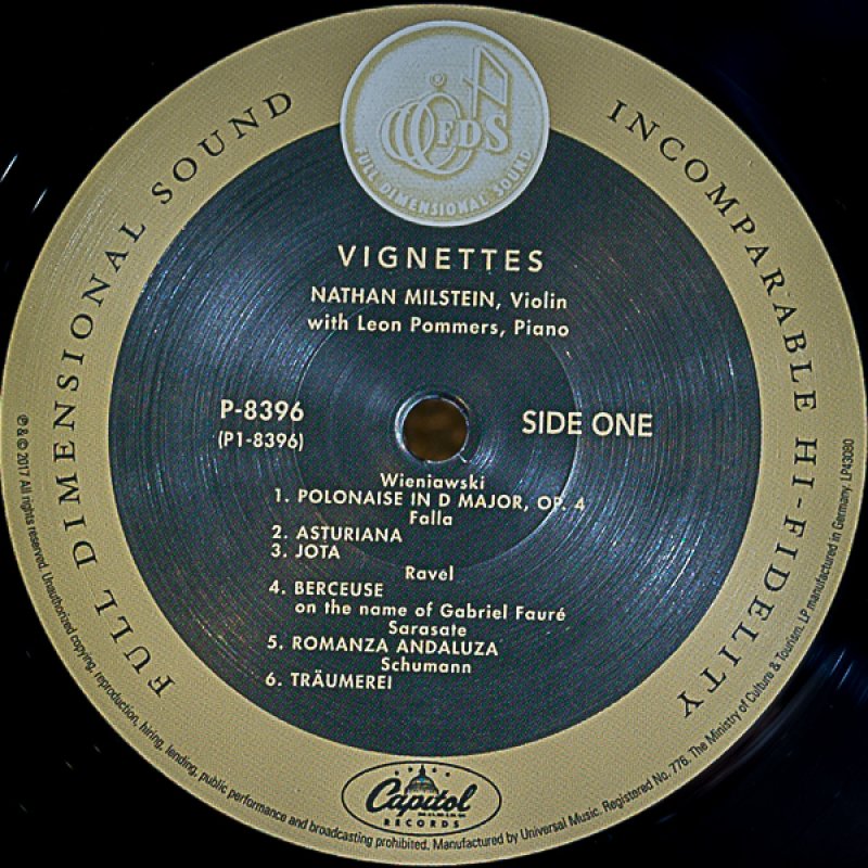 画像3: ナタン・ミルシテイン（Vn）/VIGNETTES (3)