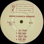 画像3: リッチー・カミューカ（ts）/リッチー・カミューカ・カルテット (3)