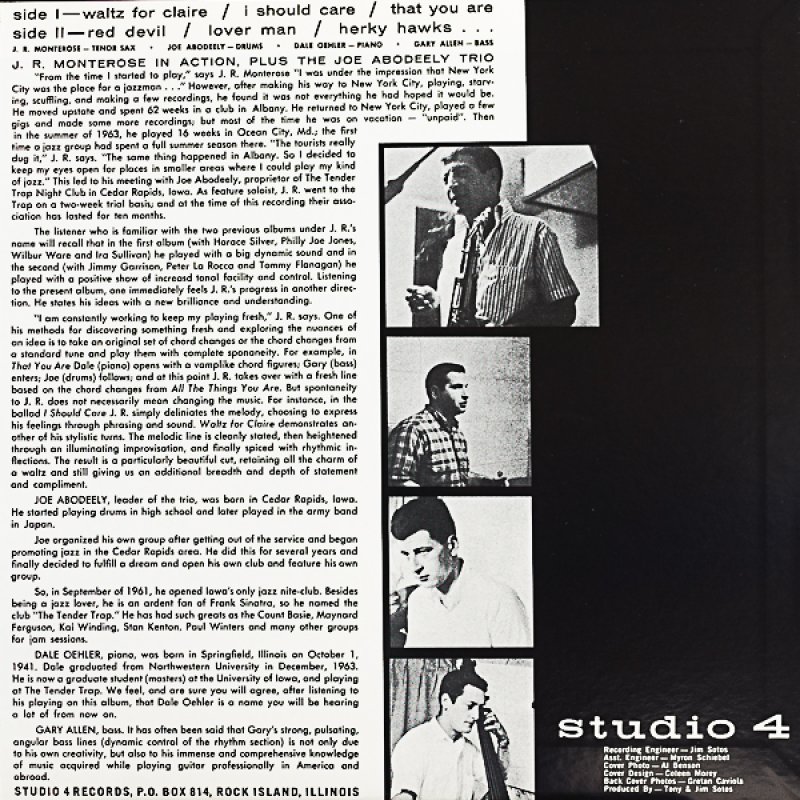 画像2: J.R.モントローズ（ts）/イン・アクション (2)