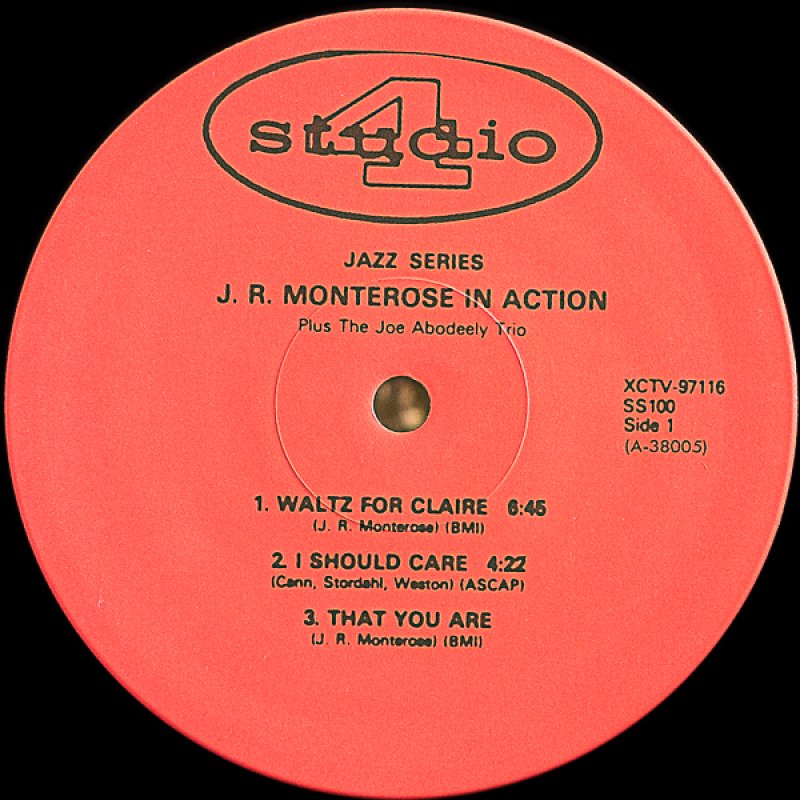 画像3: J.R.モントローズ（ts）/イン・アクション (3)