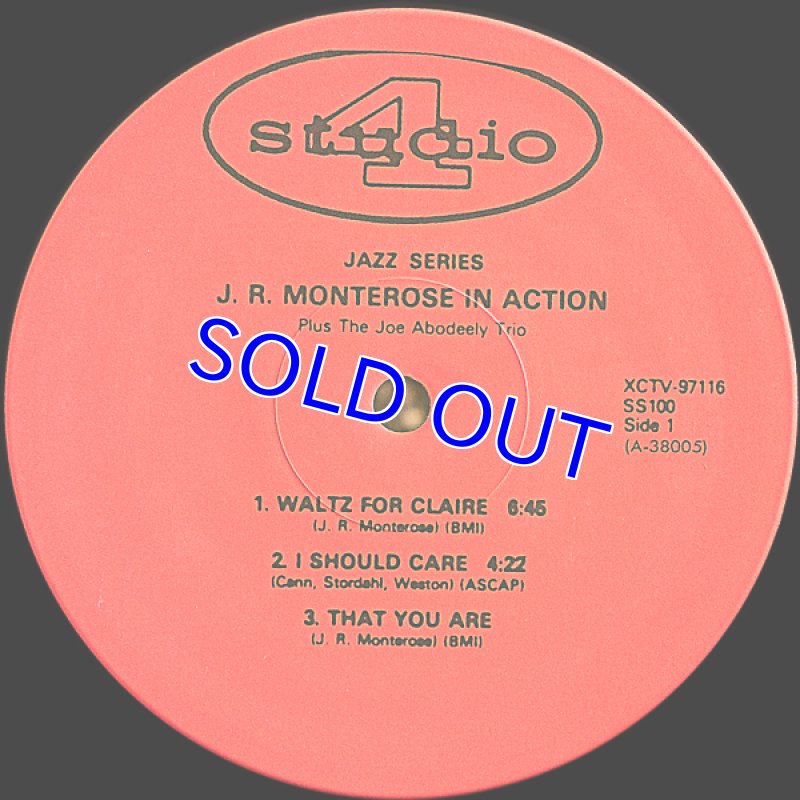 画像3: J.R.モントローズ（ts）/イン・アクション (3)