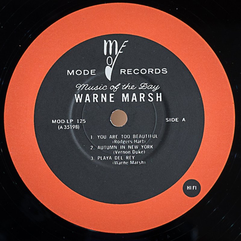 画像3: ウォーン・マーシュ（ts）/ウォーン・マーシュ・カルテット (3)