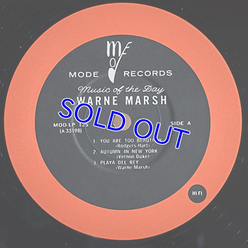 画像3: ウォーン・マーシュ（ts）/ウォーン・マーシュ・カルテット (3)