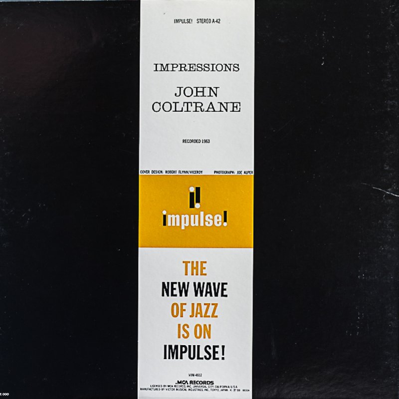 画像2: ジョン・コルトレーン（ts,ss）/インプレッションズ (2)