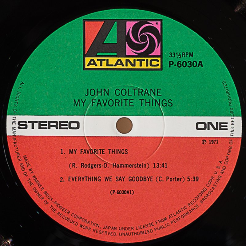 画像3: ジョン・コルトレーン（ts,ss）/マイ・フェイヴァリット・シングス (3)