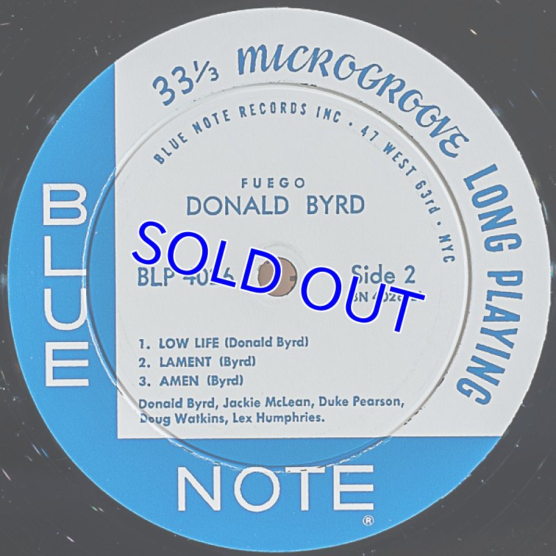 画像4: ドナルド・バード（tp）/FUEGO (4)