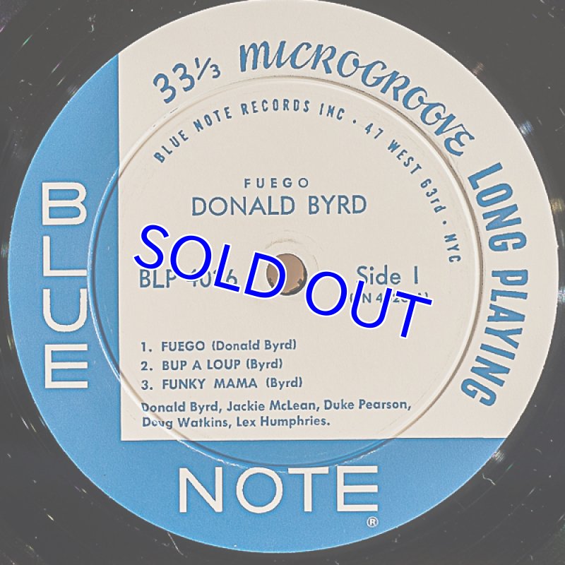 画像3: ドナルド・バード（tp）/FUEGO (3)