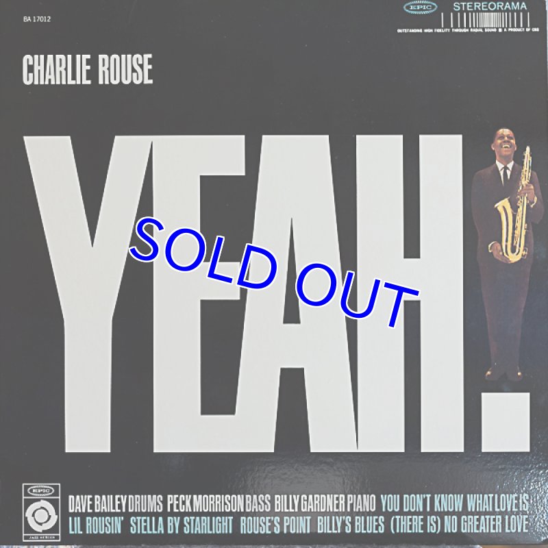 画像1: チャーリー・ラウズ（ts）/YEAH! (1)