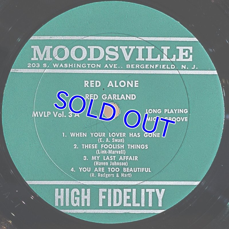 画像3: レッド・ガーランド（p）/RED ALONE (3)