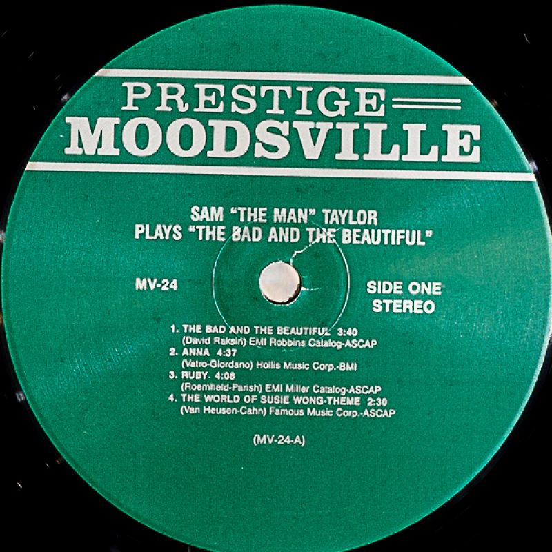 画像3: サム・テイラー（ts）/PLAYS"THE BAD AND THW BEAUTIFUL (3)