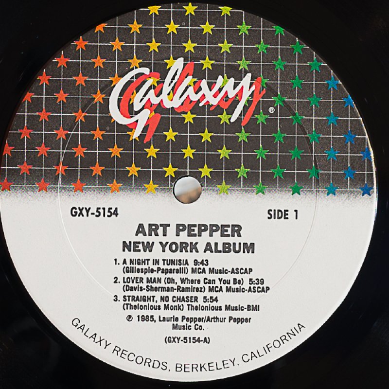 画像3: アート・ペッパー（as）/NEW YORK ALBUM (3)