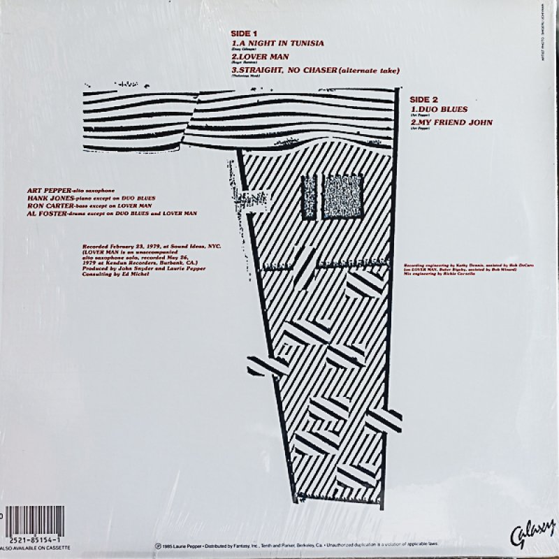 画像2: アート・ペッパー（as）/NEW YORK ALBUM (2)