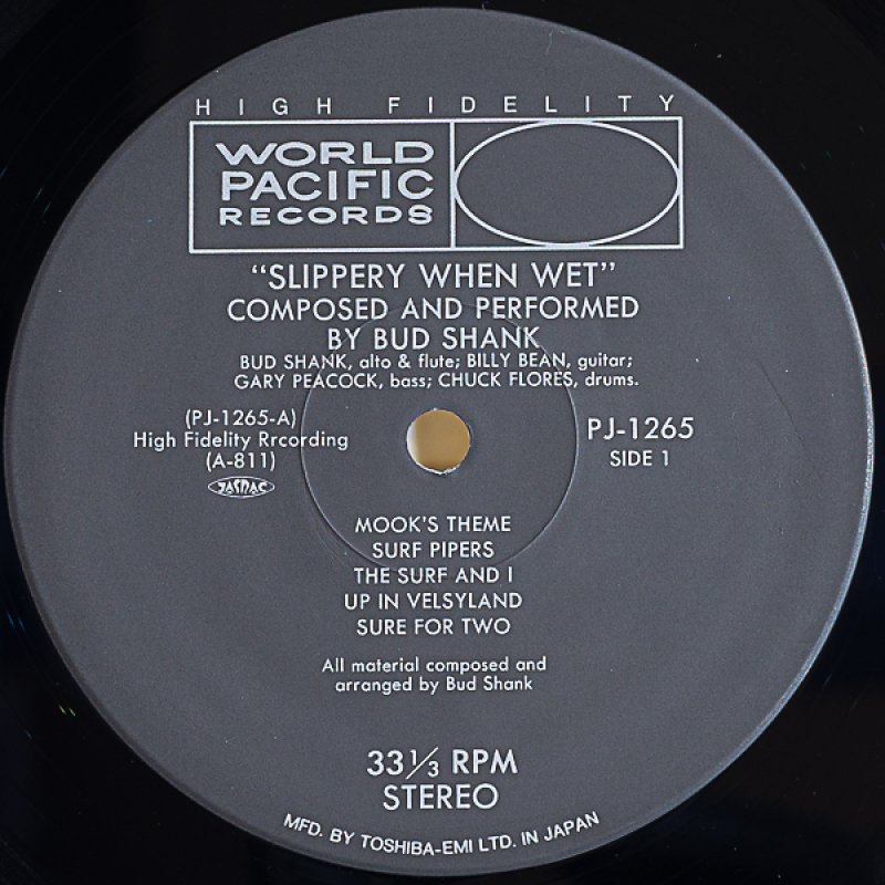 画像3: バド・シャンク（as）/スリッパリー・ホエン・ウェット (3)