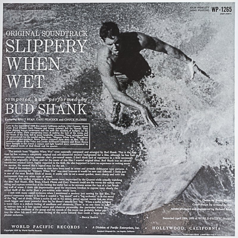 画像2: バド・シャンク（as）/スリッパリー・ホエン・ウェット (2)