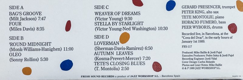 画像5: テテ・モントリュー（p） / NEW YEAR'S MORNING '89 (5)