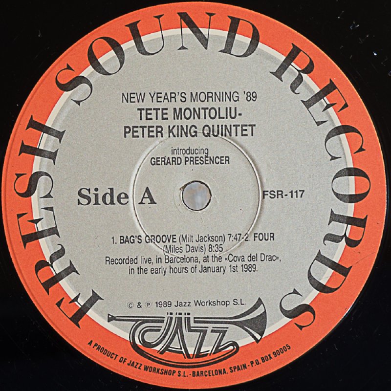 画像3: テテ・モントリュー（p） / NEW YEAR'S MORNING '89 (3)