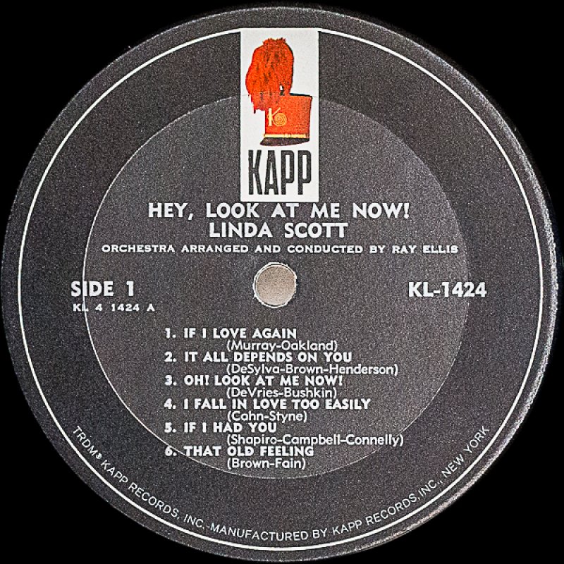 画像3: リンダ・スコット/HEY, LOOK AT ME NOW! (3)