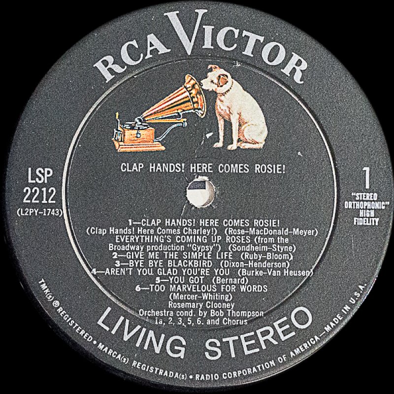 画像3: ローズマリー・クルーニー/CLAP HANDS! HERE COMES ROSE! (3)